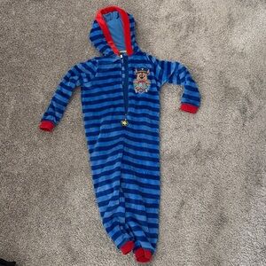 Paw Patrol Striped Blue and Red Kids Onesie